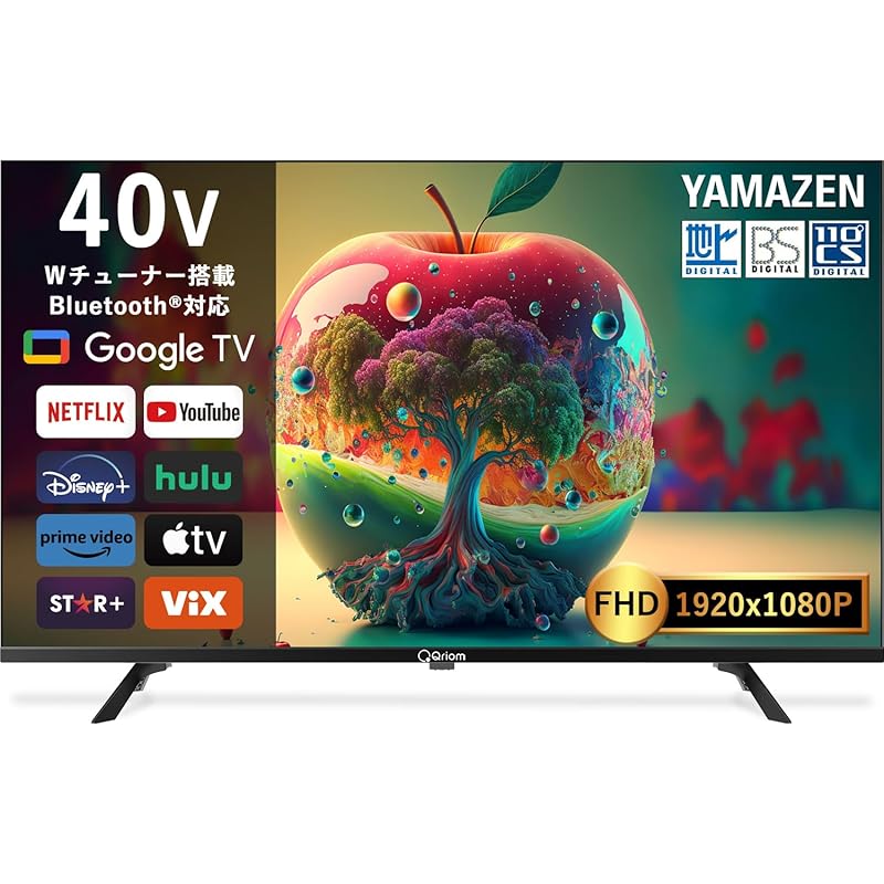 Google TV搭載 40型フルハイビジョンスマート液晶テレビ Google TV搭載 40型 フルハイビジョンスマート液晶テレビ Google