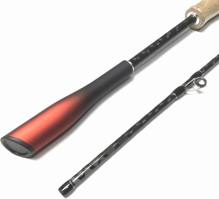 6フィート ベイトロッド 2ピース M カーボンモノコックハンドル バスロッド シーバス ロックフィッシュロッド(6ft(1.8m)ベイトロッド2ピース(M), 7ft)