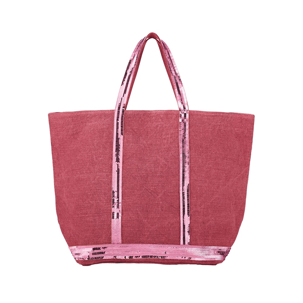 ヴァネッサブルーノ 0PVE31 V40413 333 カバモエンスパンコールミディアムトートバッグ