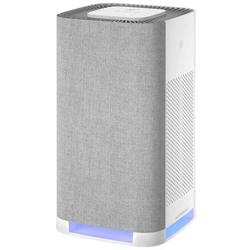 オーラビート　空気清浄機 AURABEAT 銀イオン抗ウイルス 空気清浄:15畳まで PM2.5対応 ライトグレー　lsp-x1
