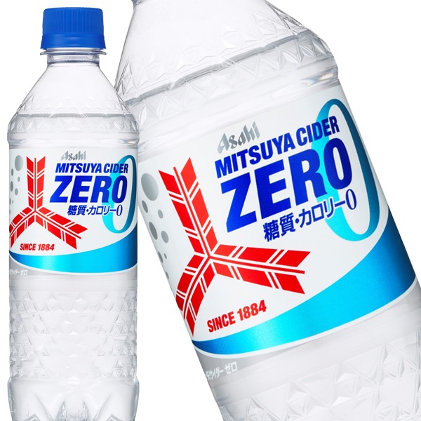 45営業日以内に出荷アサヒ 三ツ矢サイダーゼロ 500mlPET48本[24本2箱]［賞味期限：2ヶ月以上］