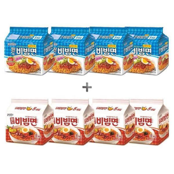 RG46Q6QT八道 ビビン麺 2点セット 40袋 ビビン麺 20袋 袋