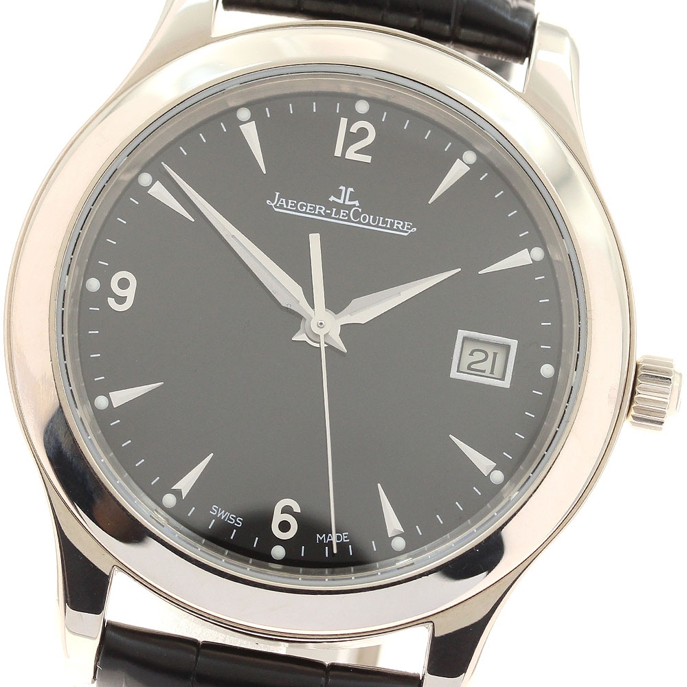 ジャガー・ルクルト JAEGER-LECOULTRE Q1393470/147.3.37.S マスターコントロール K18WG デイト 自動巻き メンズ 箱・保証書付き_947368【中古】