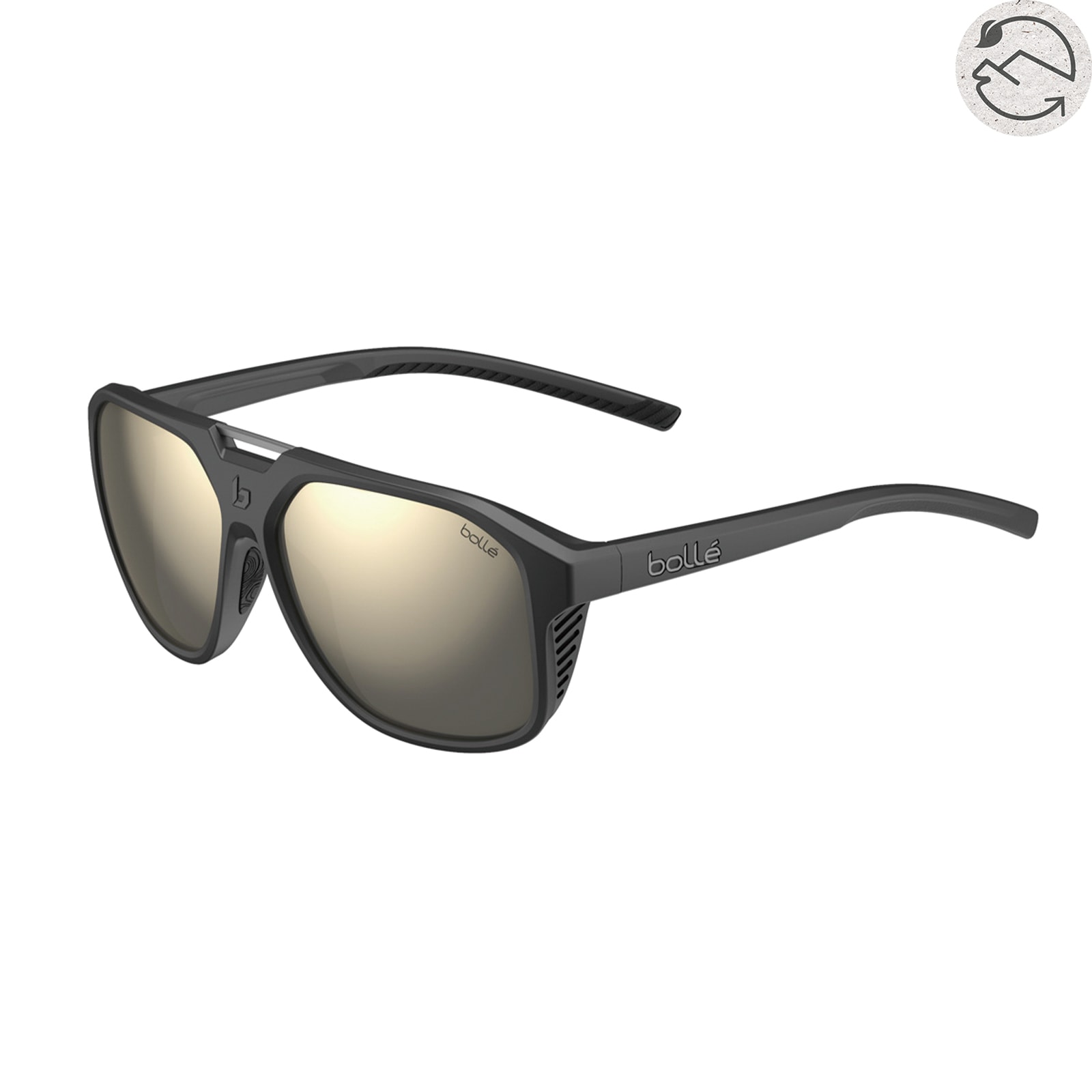 BS037005 ARCADIA Black Matte TNS Gold