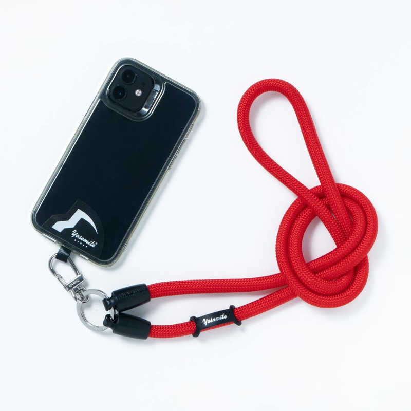 SMOKEYSUNDAY　YOSEMITE MOBILE STRAP / Poppy Red YOSEMITE STRAP　YMS-1000-35