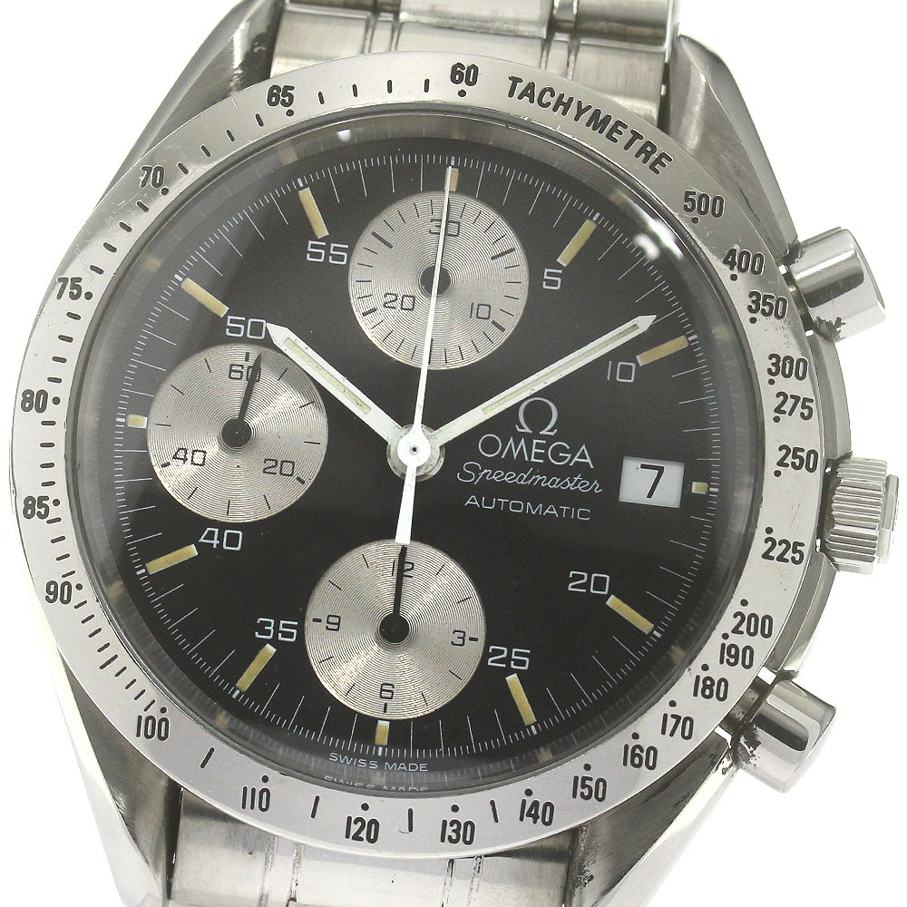 オメガ OMEGA 3511.50 スピードマスター デイト クロノグラフ 自動巻き メンズ 保証書付き_791065【中古】