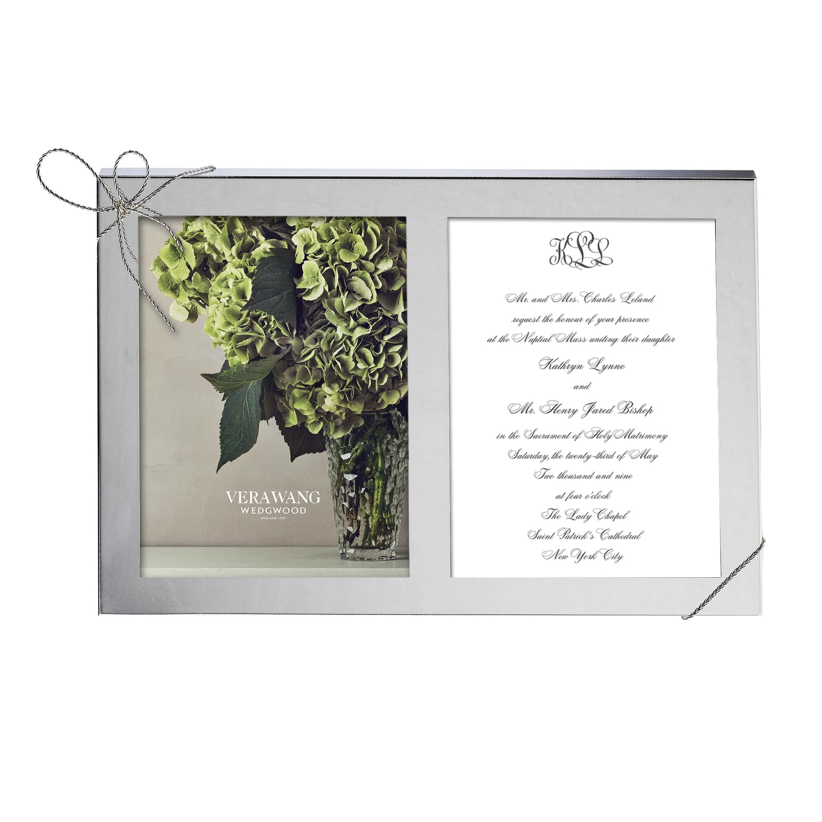 【正規輸入品】 ウェッジウッド ヴェラ・ウォン ラブ ノット ダブルフレーム 54735805755