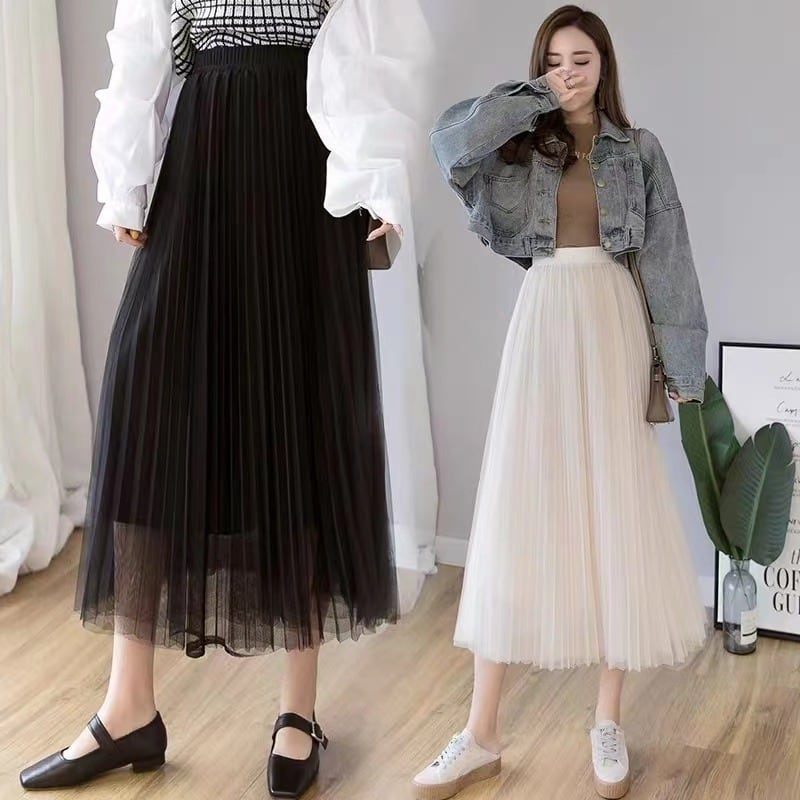 スカート ボトムス ロングスカート プリーツスカート フレアスカート チュールスカート 膝下 ミモレ ミモレ丈 ロング ロング丈 フレア Aライン プリーツ チュール かわいい 大人可愛い lbot0