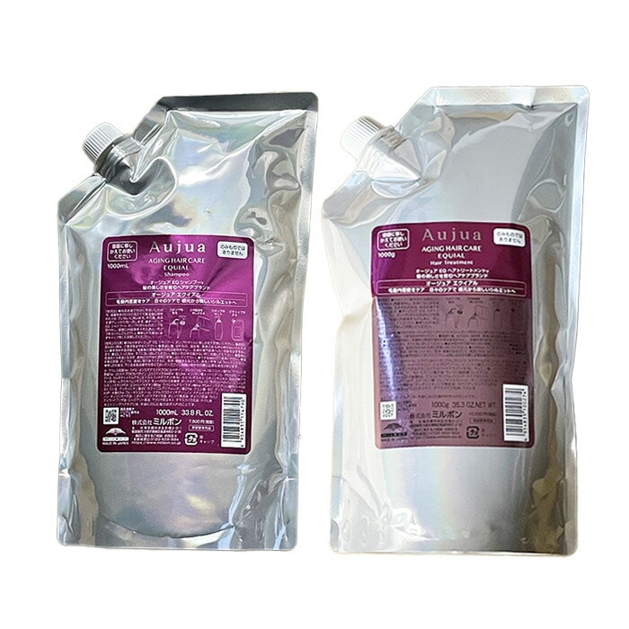 セット エクイアル シャンプー 1000ml ＆ ヘアトリートメント 1000g (レフィル詰替)