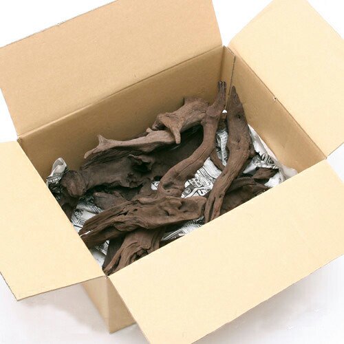 形状お任せ　煮込み済み　上質流木　雅　サイズミックス（約２５ー４５ｃｍ）　１０本　アクアリウム　レイアウト素材　流木　ＣＲＣ21―10―20―30―00