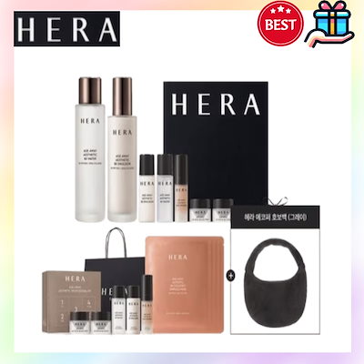 HERA スキンケア4点セット+サンプル HERA エイジアウェイ エステティック ウォーター＆エマルジョン セット