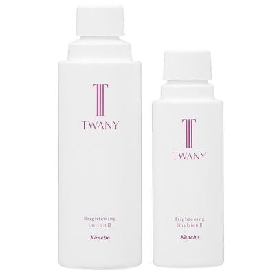 【セット】カネボウ トワニー TWANY ブライトニングローション 180ｍL + ブライトニングエマルジョン 100ｍL 【レフィル】