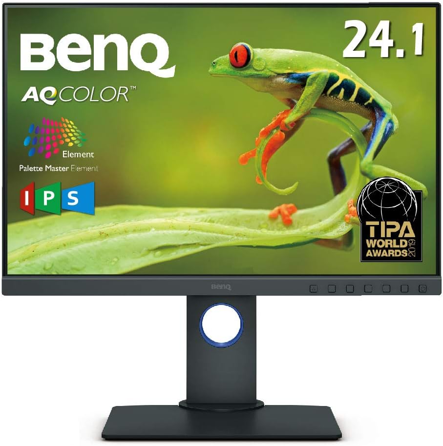 BenQ SW240 カラーマネジメントモニター (24.1インチ/WUXGA 1920 x1200/IPS/16:10/AdobeRGB