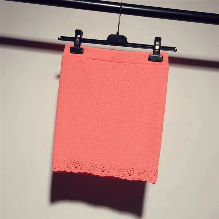 薄い ボトムススカート ワンステップスカート パックヒップスカート ミニスカート