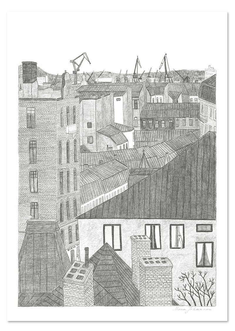 FINE LITTLE DAY HAMNEN POSTER アートプリント/ポスター