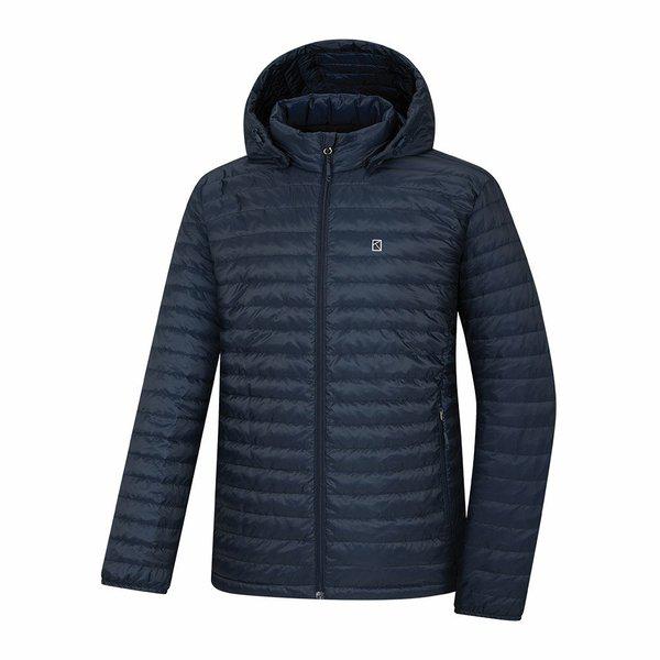 メンズ冬グースダウン登山軽量パディングジャケット2464JK503M