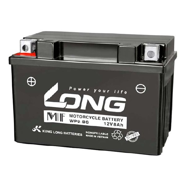 バッテリー 12V/8Ah 液注入済 WP9-BS