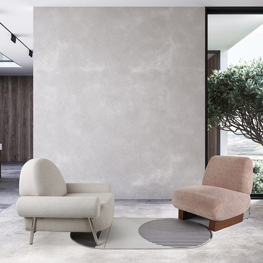 韓国 デイドリーマ ポイントカラー ユニークパターン 楕円形 ラグ FELT0019 85X150CM