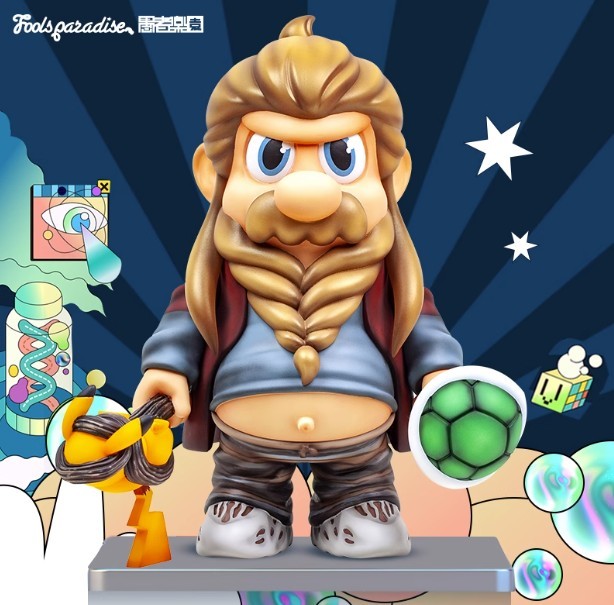 新品未開封ZCWO フールズパラダイス LEONLOVE & THUNDER VINYL＋PVC製フィギュア　32cm 正規品