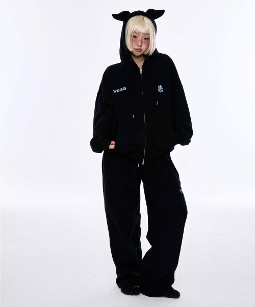 【YEGG】 Wing Hoodie Black 正規品