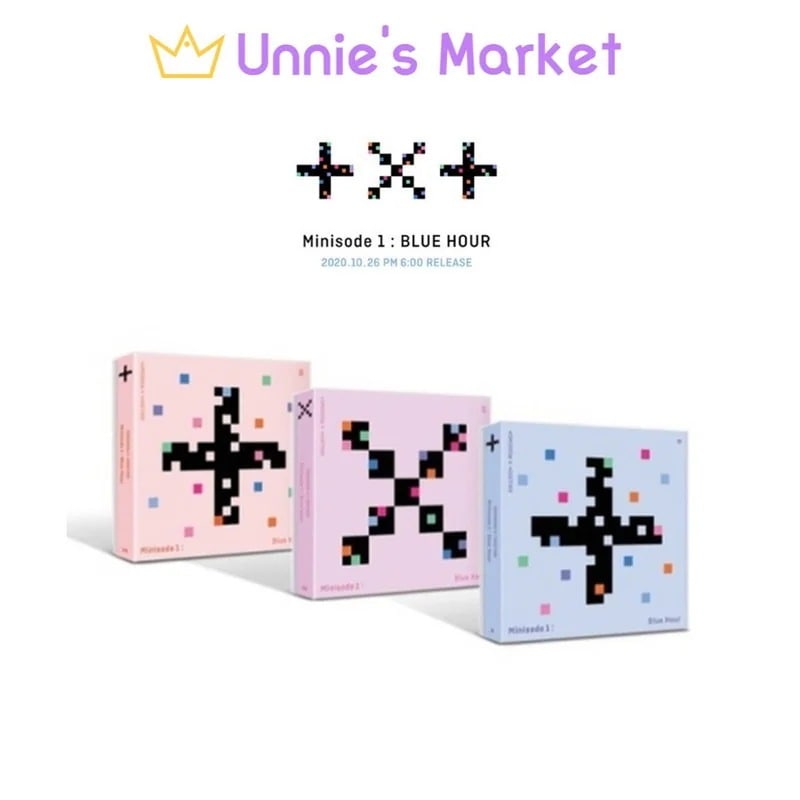 [SET] TXT - Minisode 1: BLUE HOUR(VR/AR/R) + Free Photocard 1EA(fan-made)