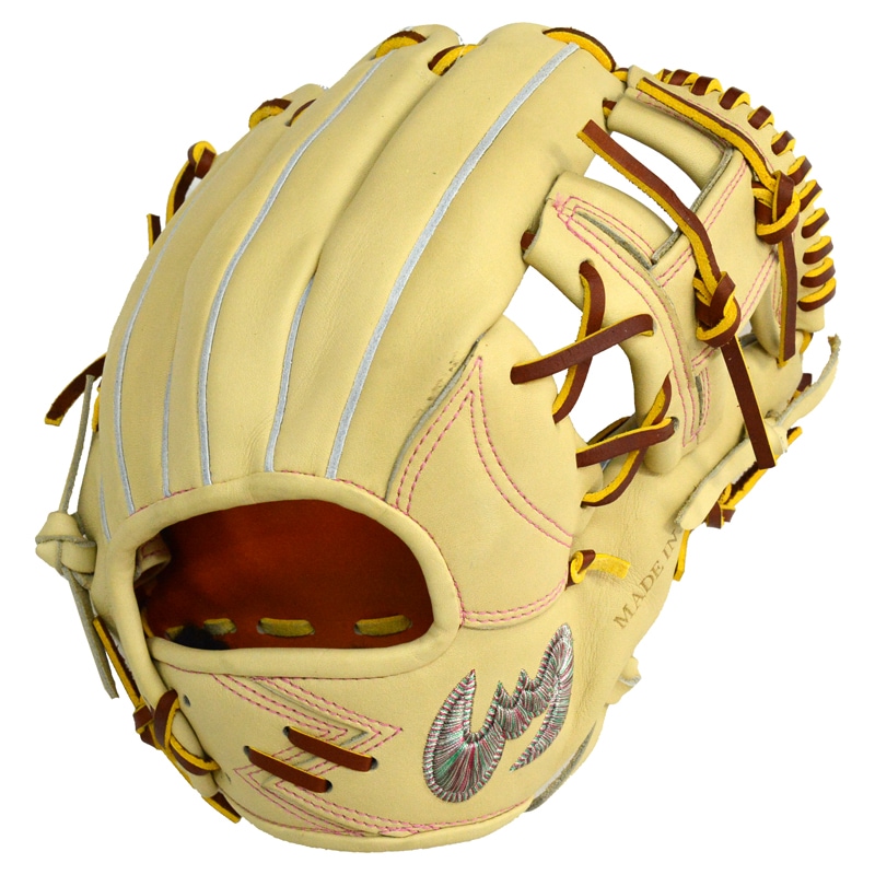 ジームス Zeems 限定 軟式グラブ 三方親 内野手用 コウモリ型ロゴ 野球 軟式 グローブ グラブ 一般 24SS(SV-528SBN-コウモリ)