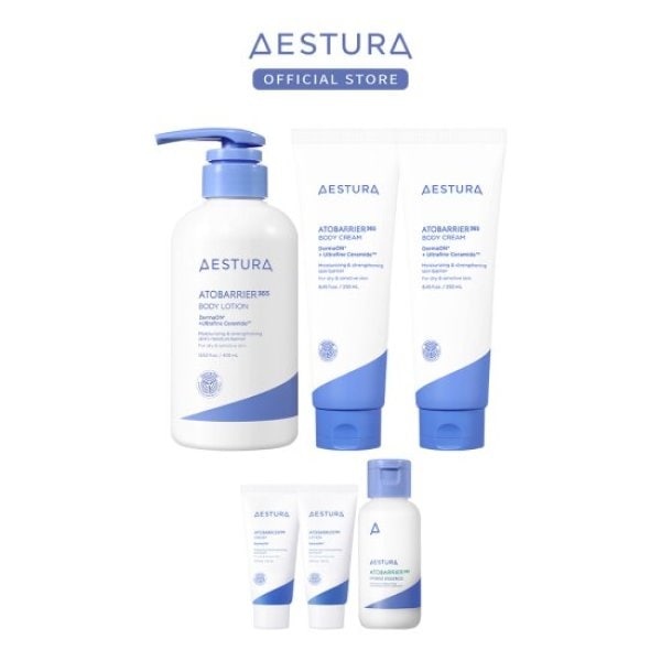 エストラアトバリア365 ボディローション 400ml 1個+ボディクリーム 250ml 2個 7,761円