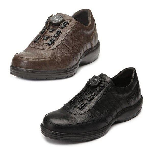 国民男性スニーカー 快適なダイヤルシューズ LCMC46U313_GN