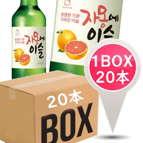 JINROジャモンエイスル13度360ml（1BOX*20本）韓国食品/韓国食材/お酒/韓国お酒/美