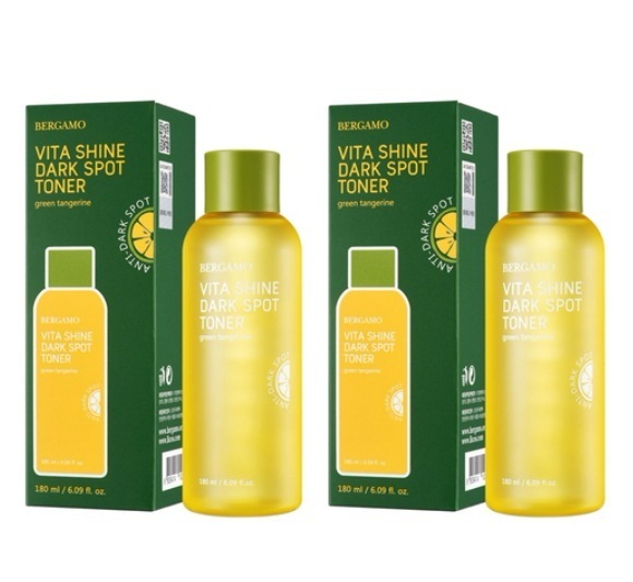 グリーンタンジェリン ビタシャイン ダークスポット トナー 180ml 2本セット 光彩 水分ケア ビタミンC ナイアシンアミド βグルカン 天然由来成分 保湿化粧水 スキンケア