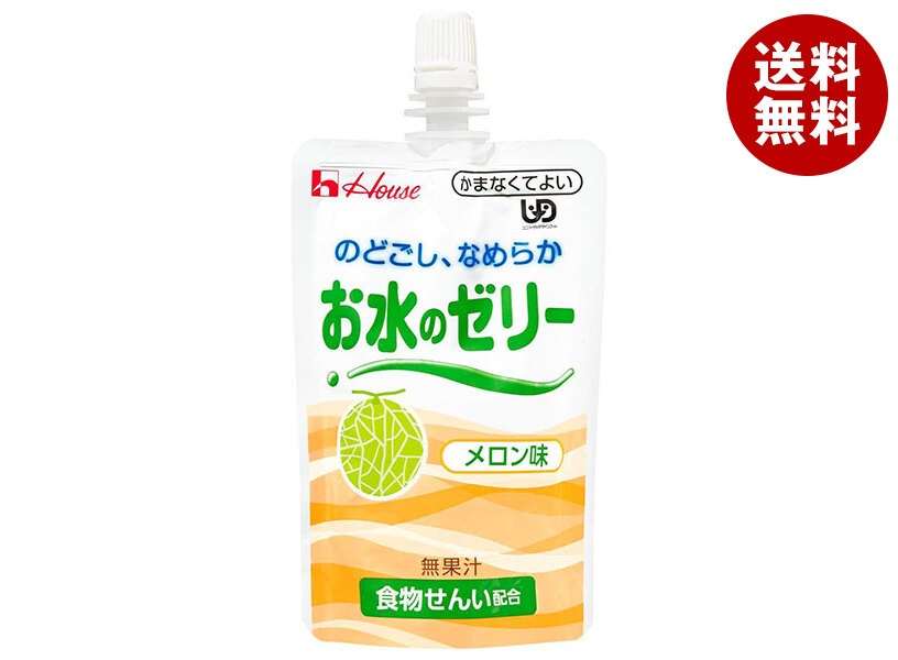 ハウス食品 お水のゼリー メロン味 120g×40本入×(2ケース)