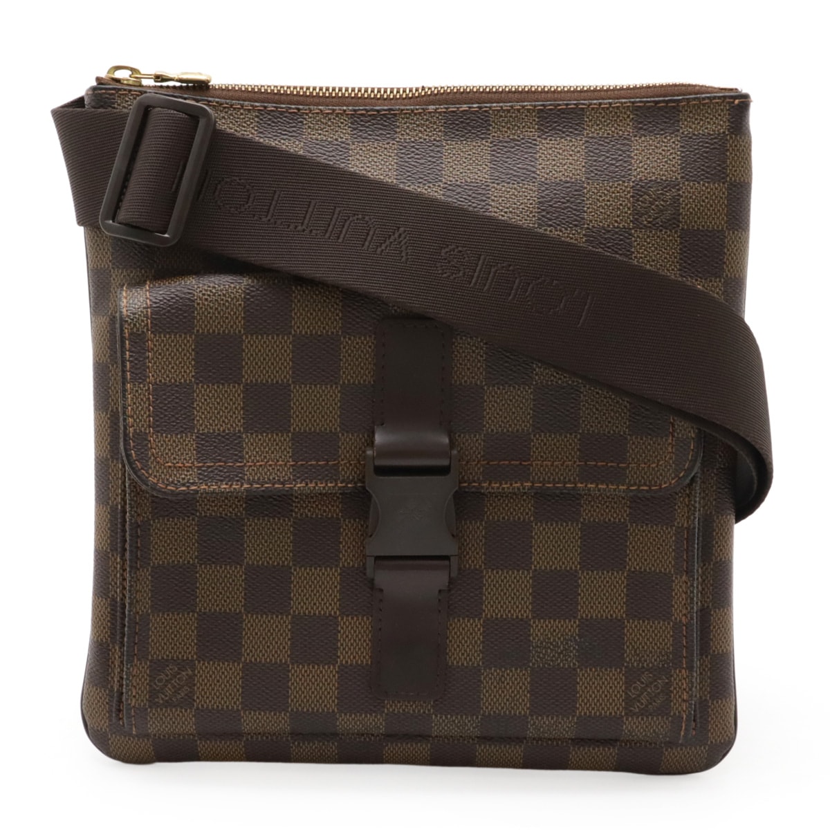 ダミエ ポシェット メルヴィール ショルダーバッグ ポシェット 斜め掛け N5112