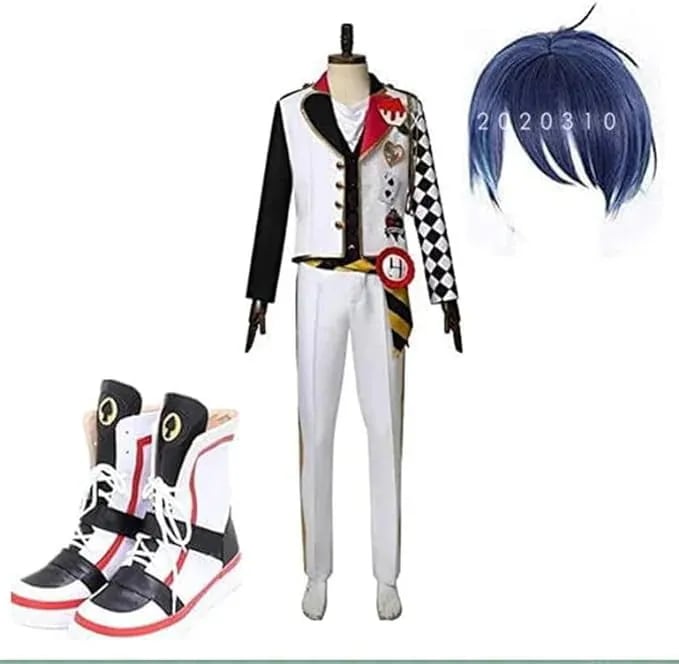 wusuobic[迅速な出荷]デューススペード コスプレ衣装 コスチューム 変装 仮装 文化祭 お盆 舞台服 ハロウィン クリスマス 仮装 プレゼント 祭り 変装 コスプレ 衣装＋ウィッグ＋靴
