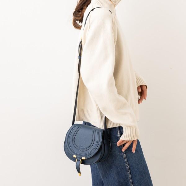 ショルダーバッグ マーシー サドルバッグ ネイビー レディース CHC22AS680I31 4C4