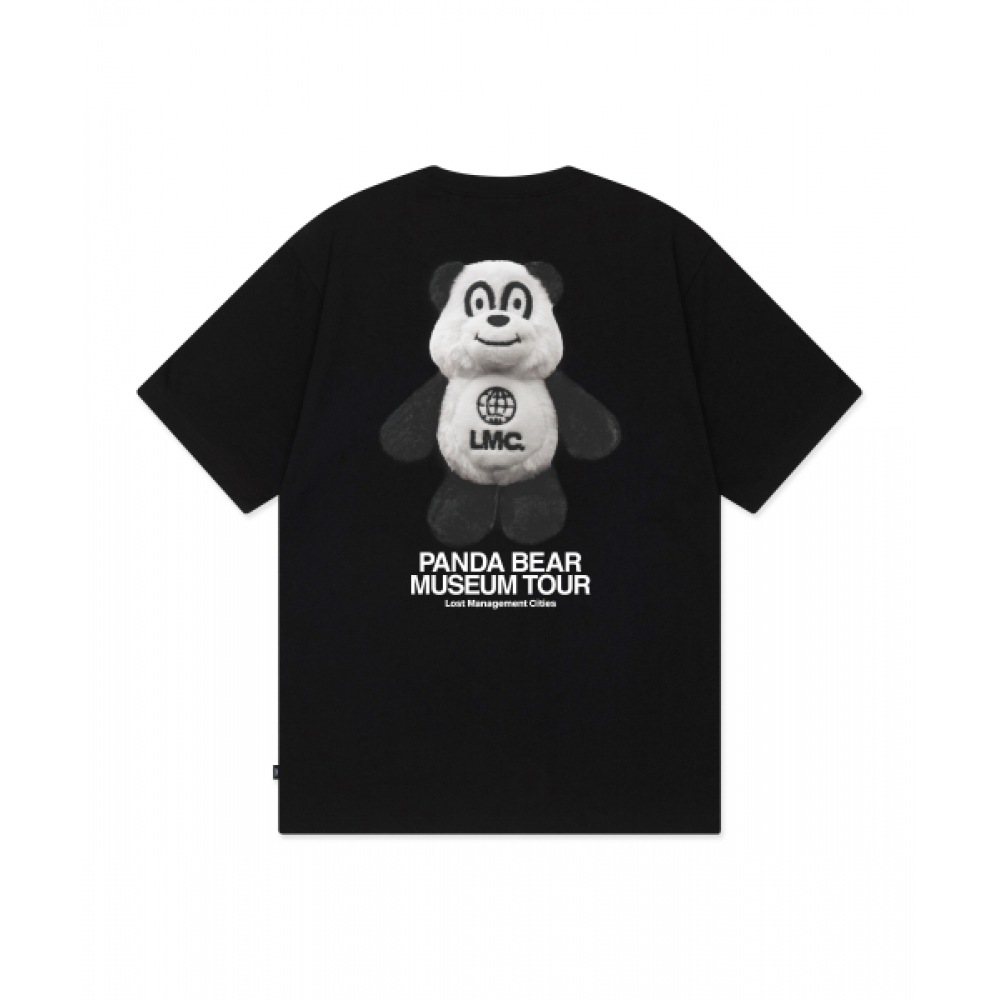 LMC パンダベアミュージアムツアー T シャツブラック
