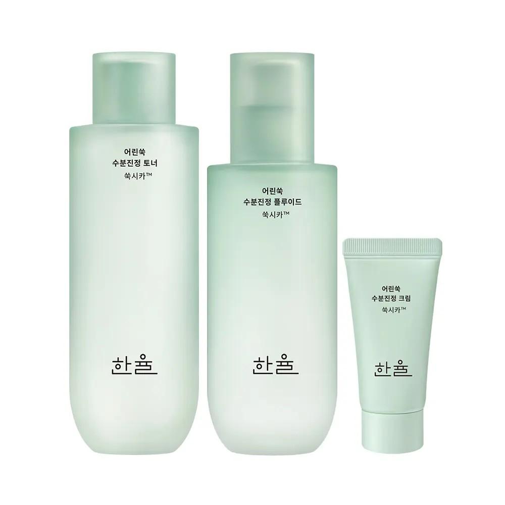若よもぎ 水分ケア 2種セット トナー150ml フルイド125ml 保湿ケア 韓国コスメ 人気