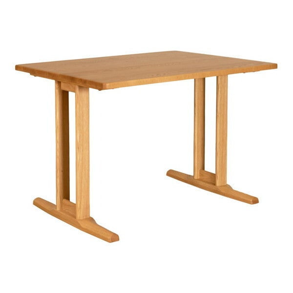 筑波産商 YUME2 100x80 長方形 テーブルA 2本脚 NA メーカー直送