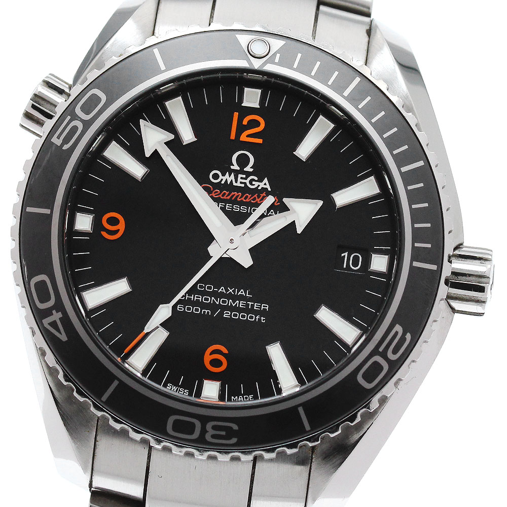 オメガ OMEGA 232.30.42.21.01.003 シーマスター プラネットオーシャン デイト 自動巻き メンズ 良品 内箱・保証書付き_870152【中古】