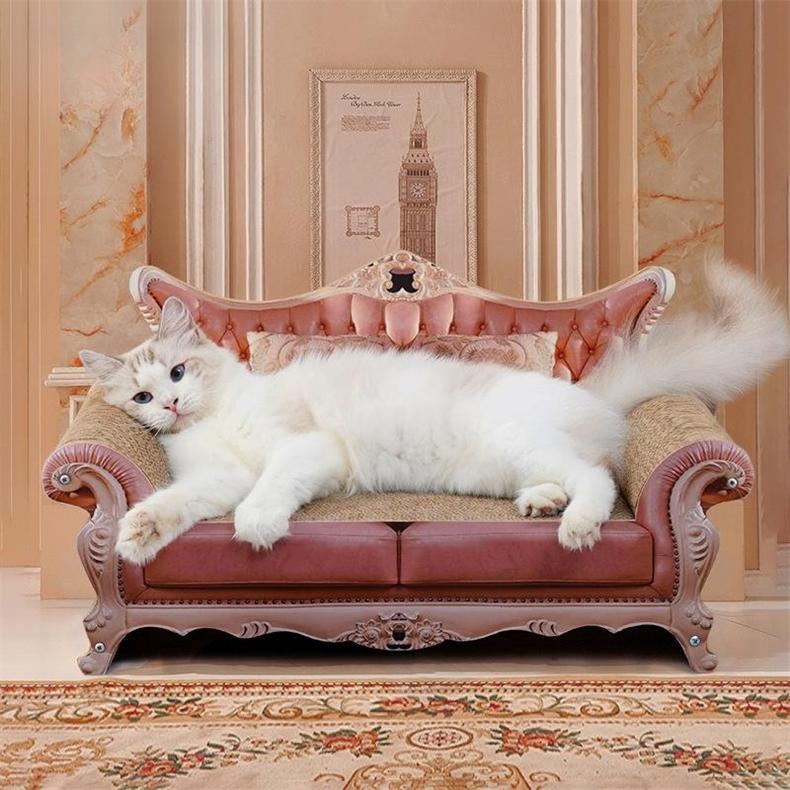 猫爪とぎベッド ソファ型 猫 ソファ 猫ベッド ペットベッド つめとぎ 爪研ぎ 猫爪とぎ 猫 おもちゃ ペットソファ 強化ダンボール 高密度