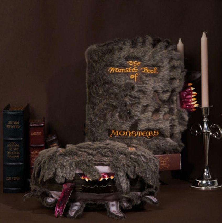 ハリーポッター クッション(怪物的な怪物の本)