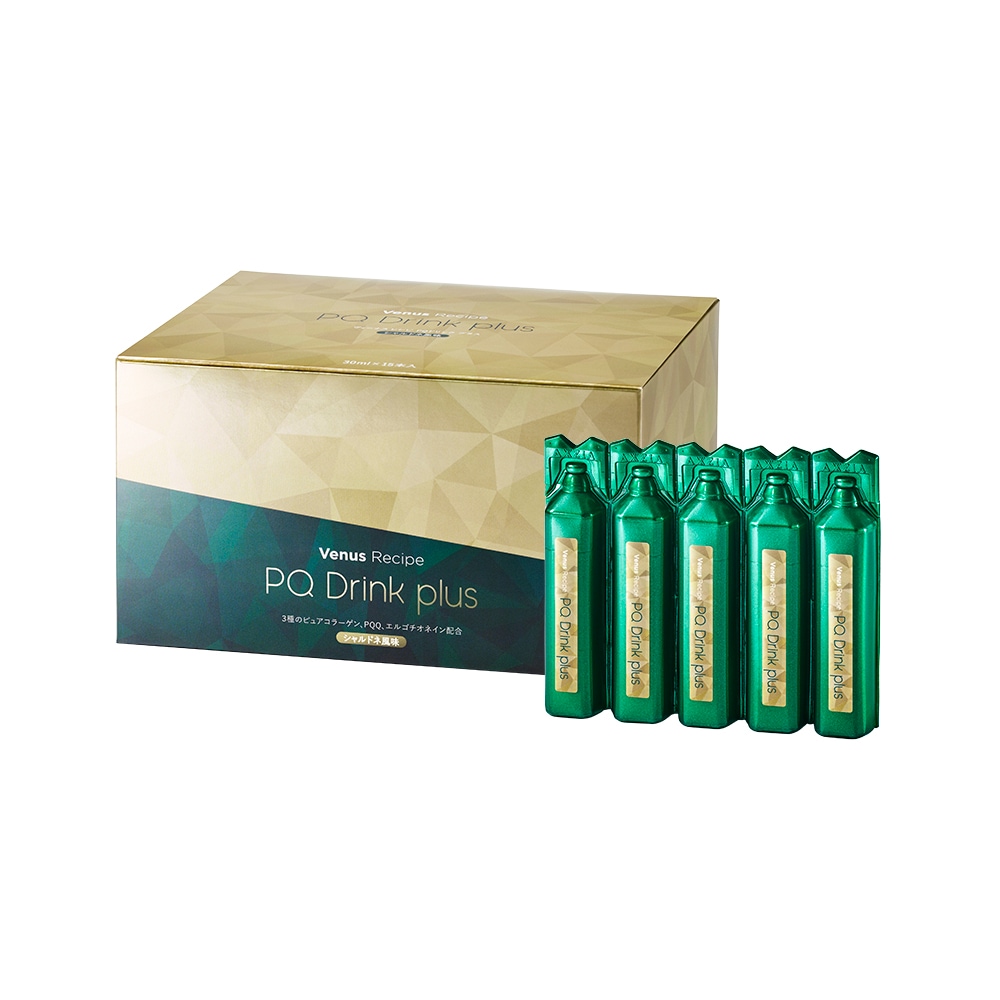 ヴィーナスレシピ PQドリンク プラス 450mL（30mL×15本） コラーゲン コラーゲンドリンク 8,424円