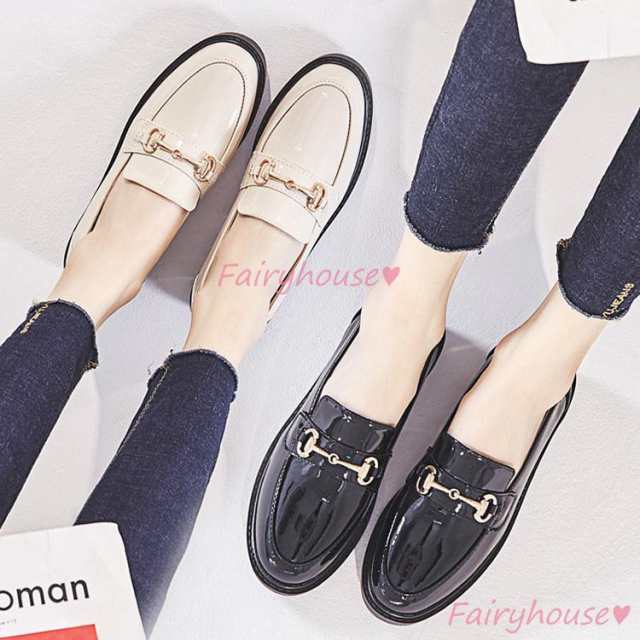 【2025新作入荷】パンプス 秋靴 ディース レザーシューズ ローファー オックスフォードシューズ パンプス 厚底靴 黒 歩きやすい 革靴 通勤通学 カジュア