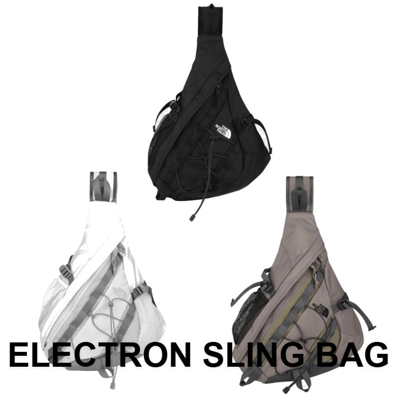 韓国正規品保証 関税負担なしNN2PR58J ELECTRON SLING BAG デイリー 基本 着装 男子 女子 人気 韓国 ファッション 男女共用 アウトドア