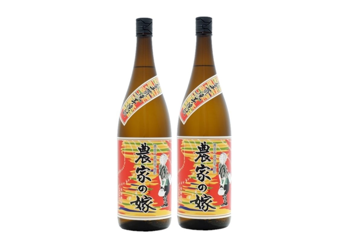 【送料無料】焼酎 霧島町蒸留所 焼き芋焼酎 農家の嫁 25度 1.8L 1800ml 2本 【北海道沖縄県東北四国九州地方は必ず送料がかかります】【熨斗ご贈答品の対応可