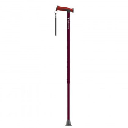 バンブーステッキ ワイド ワインレッド 104985