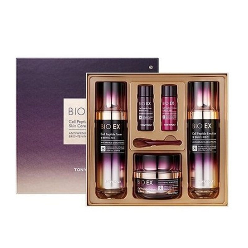 Bio EX Cell Peptide 3-Piece Set Toner+Emulsion+Cream made in Korea