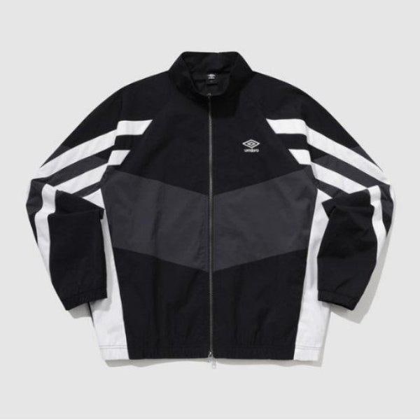 ウィンドブレーカー JQS UQ121CJK13-BLK ダブルデッカー スタンネック ブルゾン ウィンドブレーカージャケット / BLACK