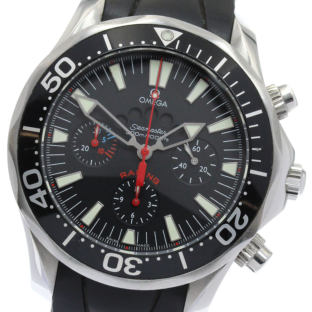 オメガ OMEGA 2869.52.91 シーマスター300 レーシング クロノメーター 自動巻き メンズ _869033【中古】 238,590円