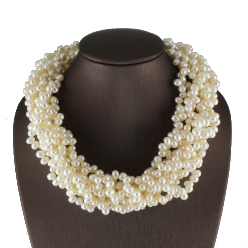 ティファニー トルセード パール ネックレス 18金 K18イエローゴールド パール TIFFANY&Co. 中古 美品