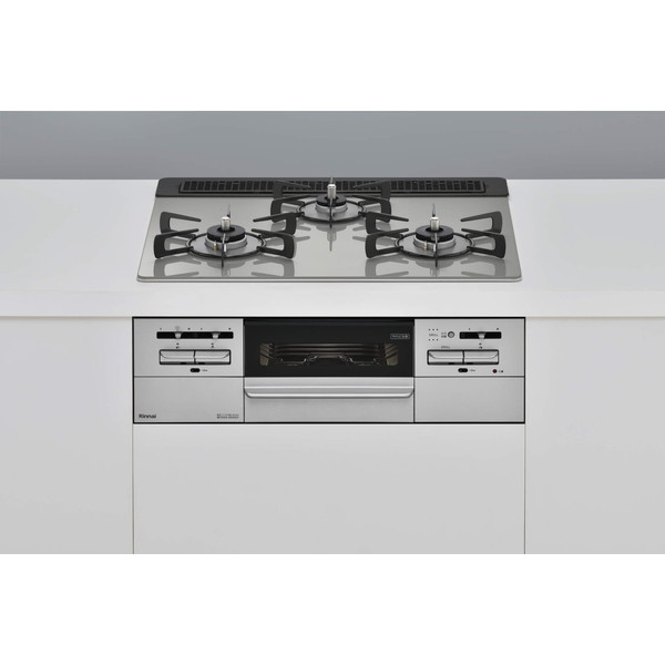 RHS31W35T2DGAVW-LP シルバー マイトーン [ビルトインガスコンロ (プロパンガス用3口左右強火力タイプ幅60cm)]